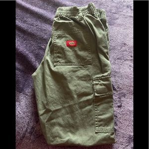 Dickies Slash Pocket Green Cargo Jogger Pants